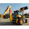 Backhoe loader with reliable hydraulic system